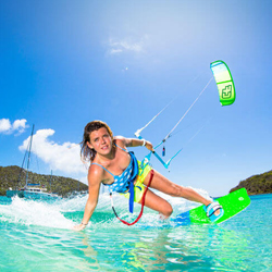 Kitesurfing